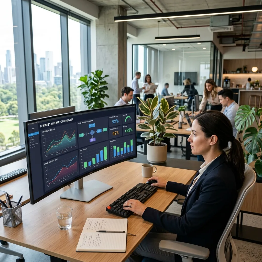 AI Business Automation AI Business Automation — Automate complex workflows across HR, Finance, and Operations with intelligent AI systems