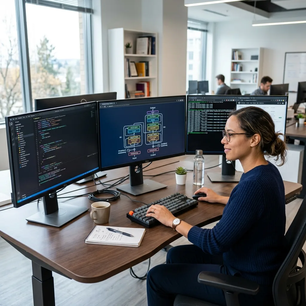 Custom AI Development Custom AI Development — Tailored AI applications built for your specific business needs, from NLP to computer visi